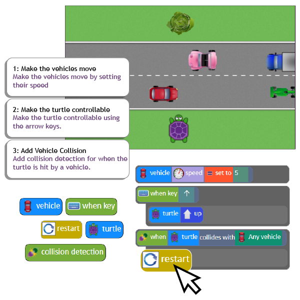 A image showing 2Code in Purple Mash by 2Simple Ltd